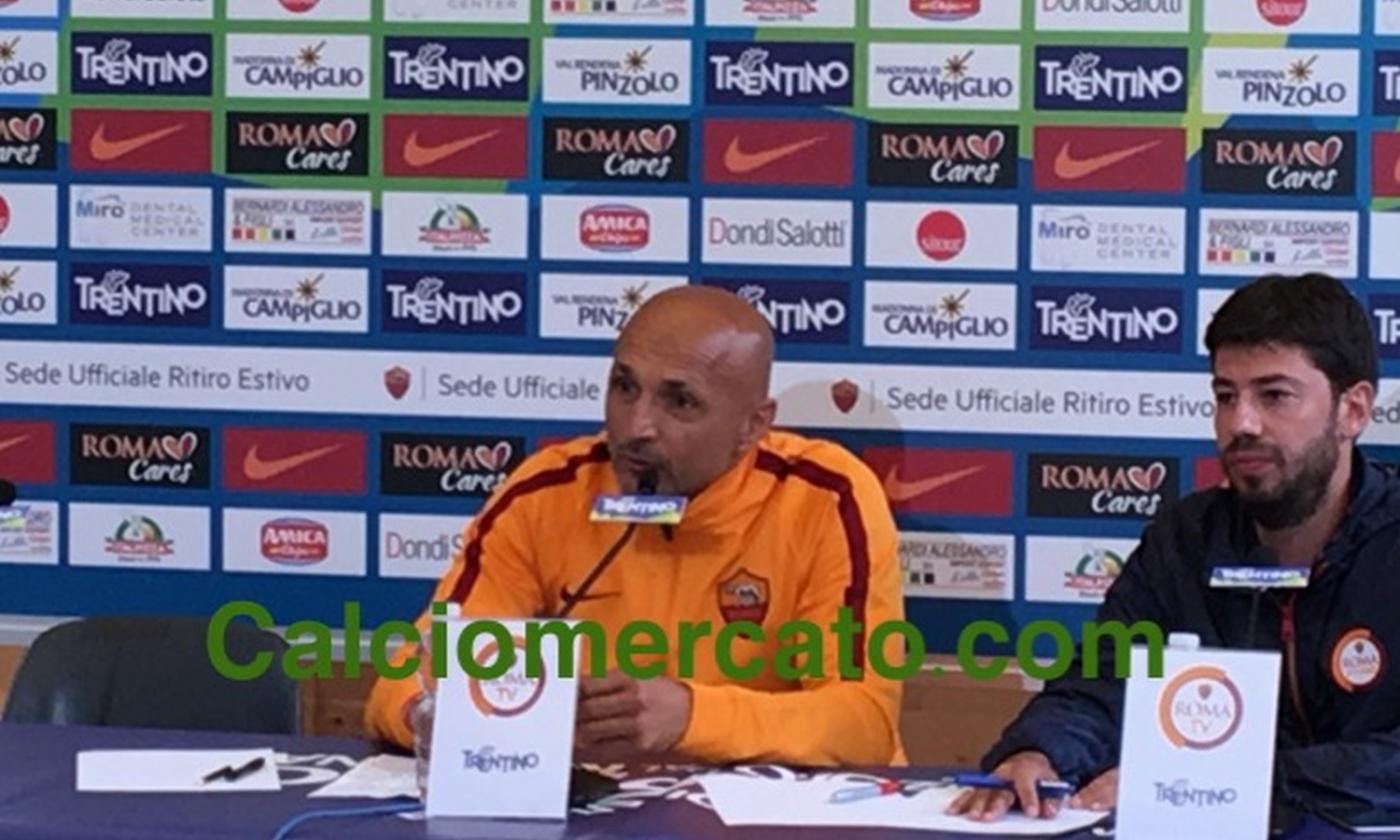 Spalletti: 'Dzeko sarà il nostro numero 9. Manolas? Voglio che resti a Roma'