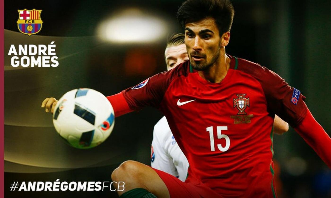 Barcellona: UFFICIALE André Gomes, baffati Real Madrid e Juventus VIDEO 