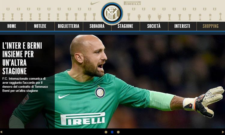 Seconda Maglia Inter Milan TOMMASO BERNI Seconda Maglia Inter Milan TOMMASO BERNI