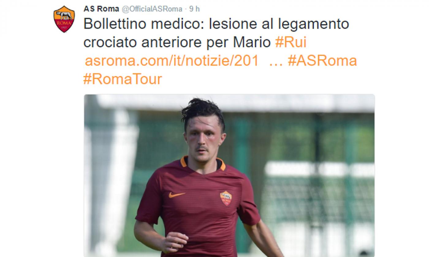 Mario Rui si è rotto: Roma sul mercato