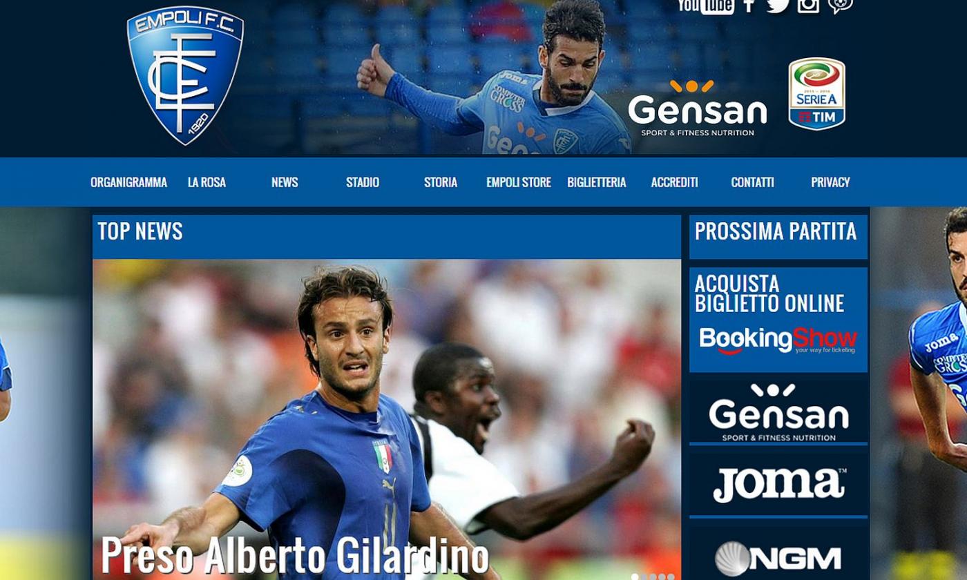 Empoli, UFFICIALE: preso Gilardino