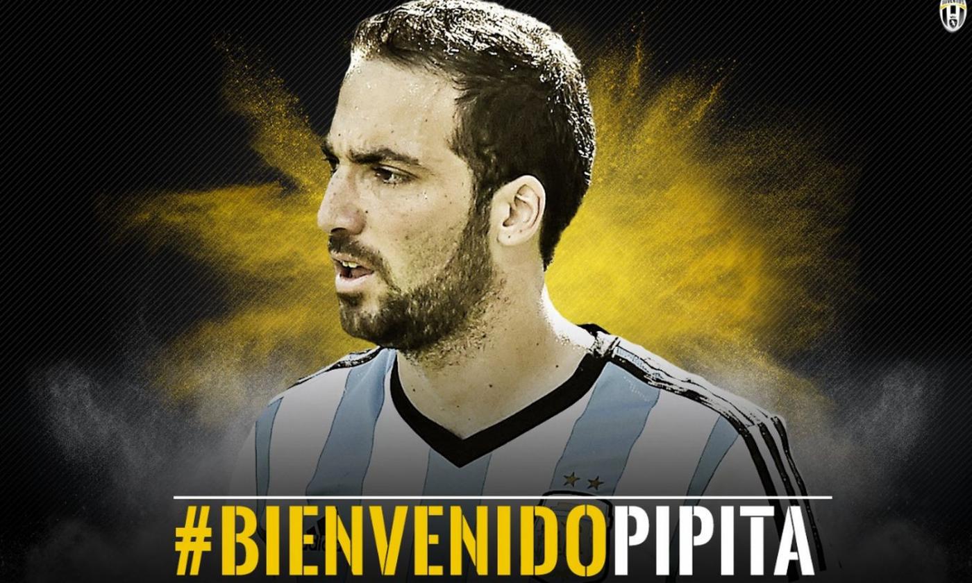 JUVE, UFFICIALE: HIGUAIN FINO AL 2021, AL NAPOLI 90 MILIONI