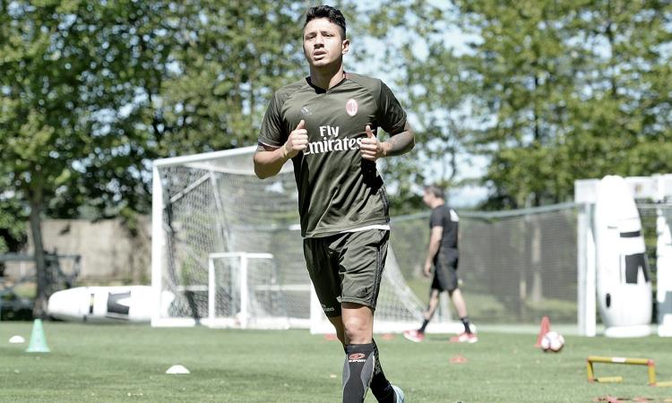 Allenamento AC Milan gara Allenamento AC Milan gara