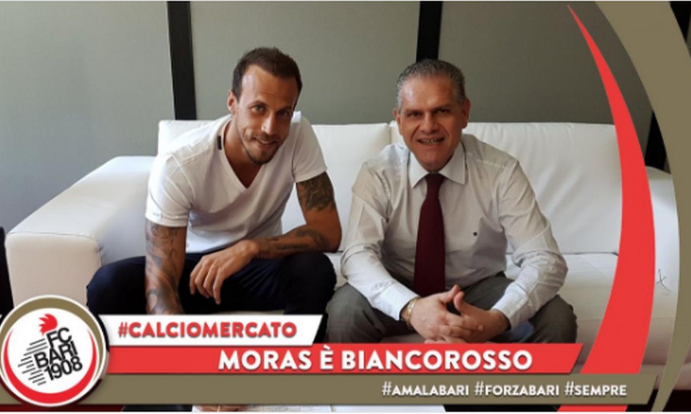 Bari, UFFICIALE: ecco Moras