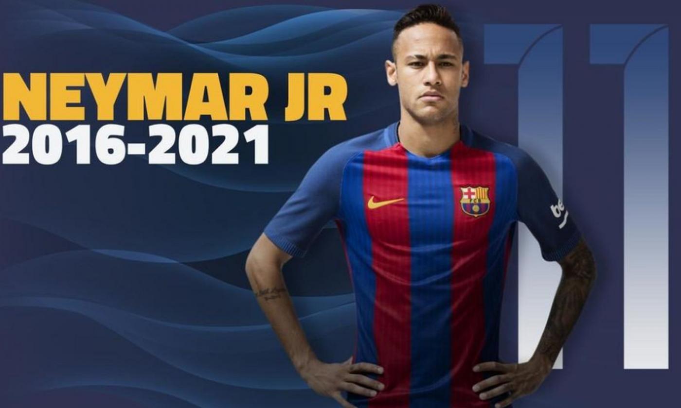 Barcellona, UFFICIALE il rinnovo di Neymar: clausola da 200 a 250 milioni