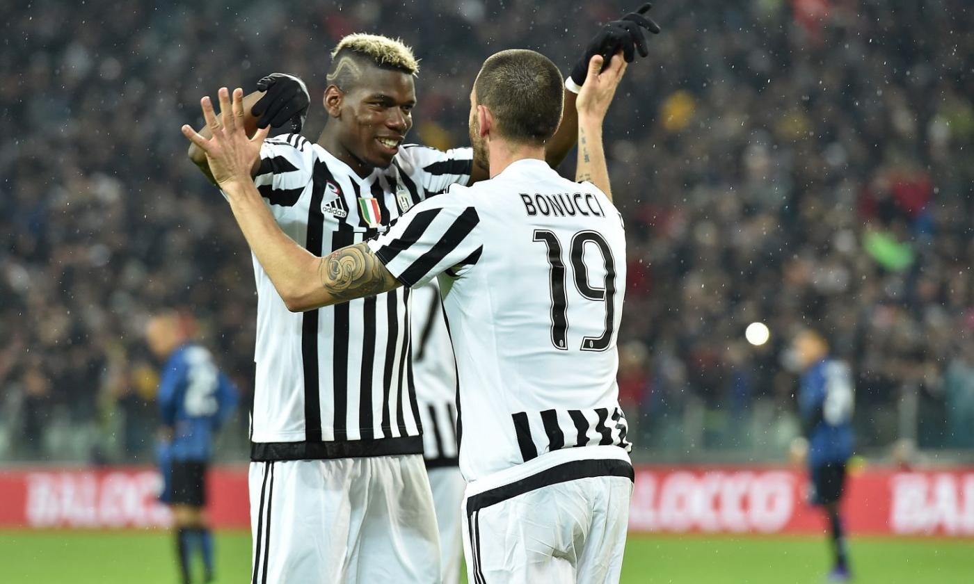 Juventus: latest news on Pogba and Bonucci