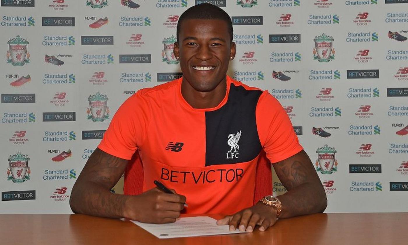 OFFICIAL: Napoli, Roma target Wijnaldum signed for Liverpool