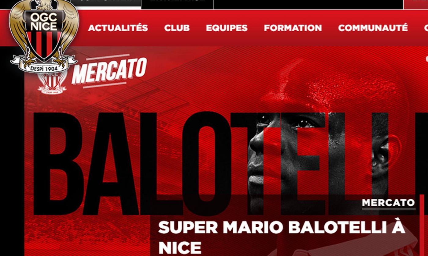 Now it's OFFICIAL: Balotelli joins Nice