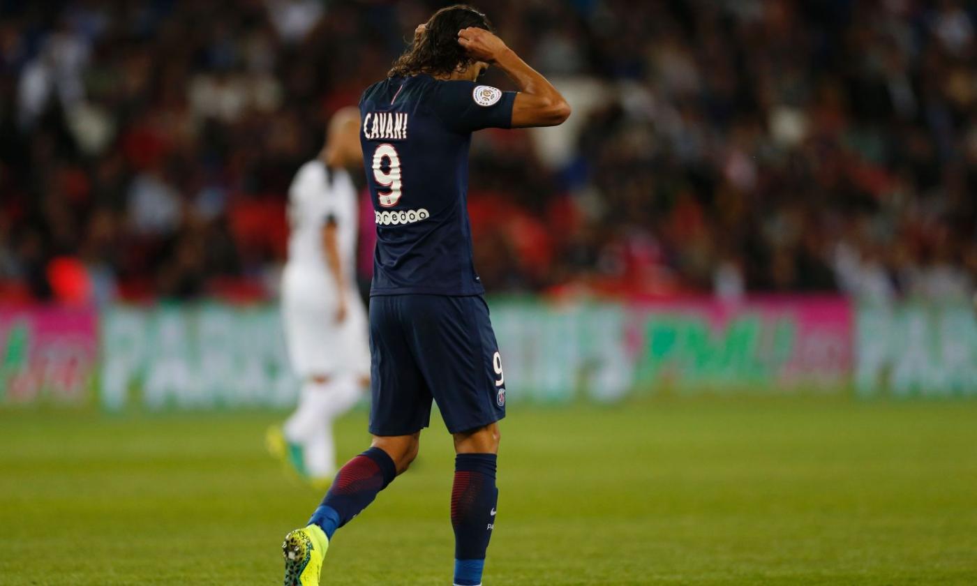 Cavani trova il gol, ma non basta: PSG sconfitto 3-1 sul campo del Monaco