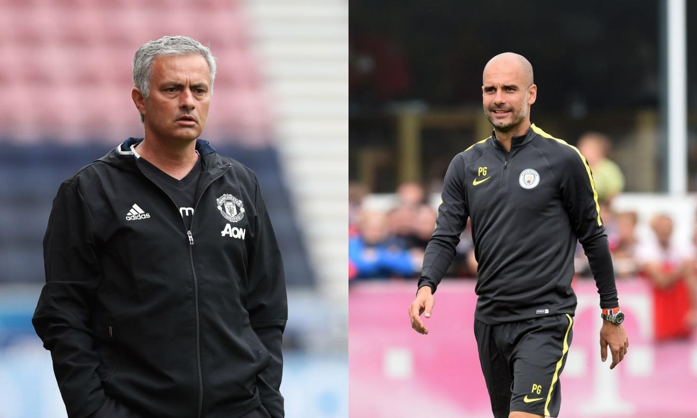 Derby di Manchester: per i bookies nessuna stretta di mano tra Mou e Guardiola