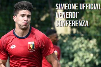 Simeone Genoa ufficiale