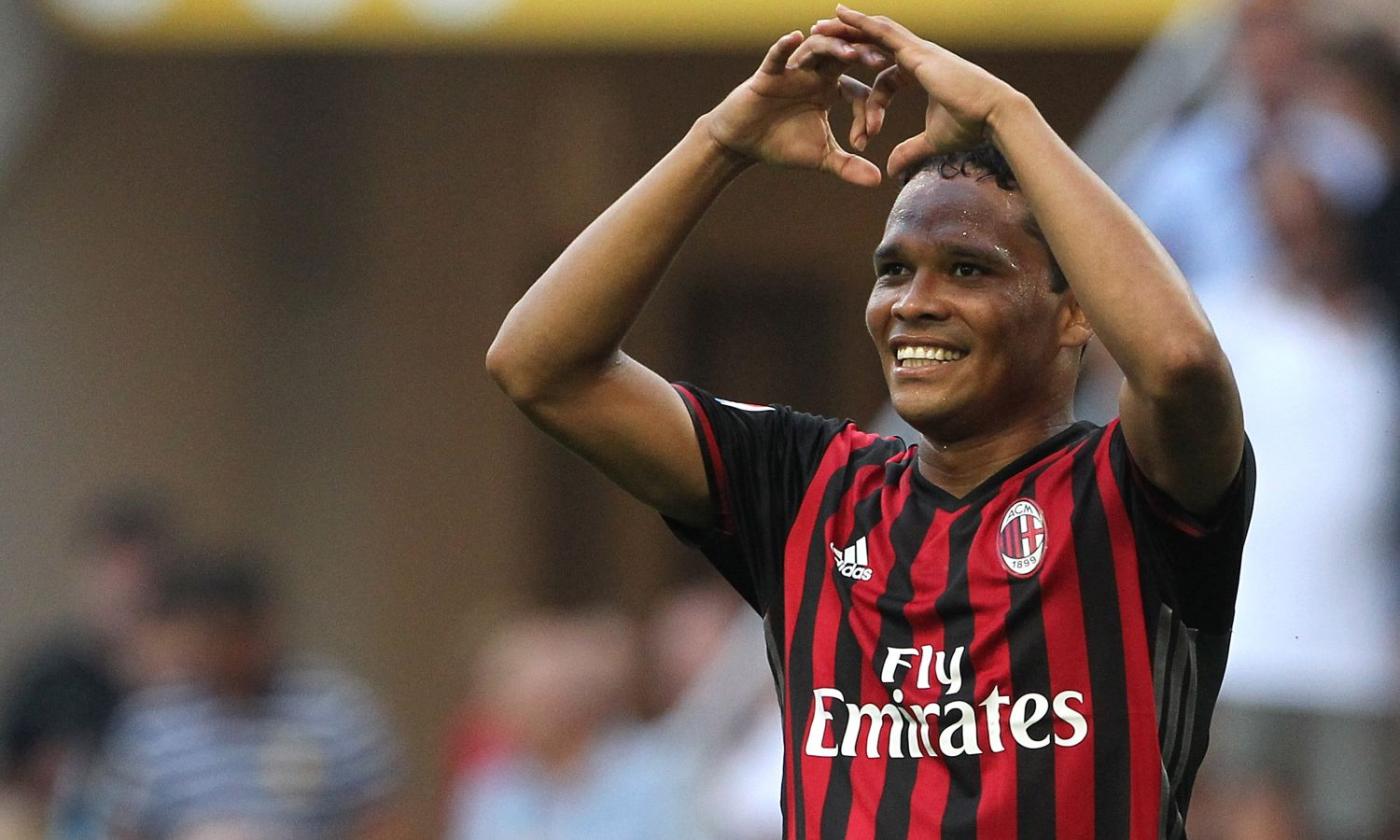 AC Milan star Carlos Bacca cuts his holidays short to impress Montella