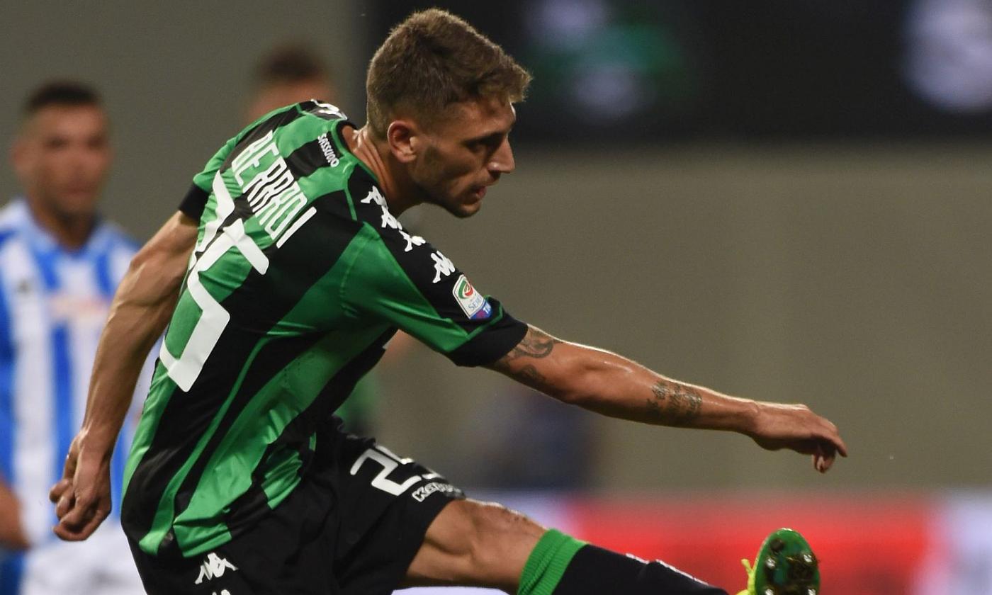 Sassuolo, nessuna novità per Berardi: lavora ancora a parte, la data del rientro resta un'incognita