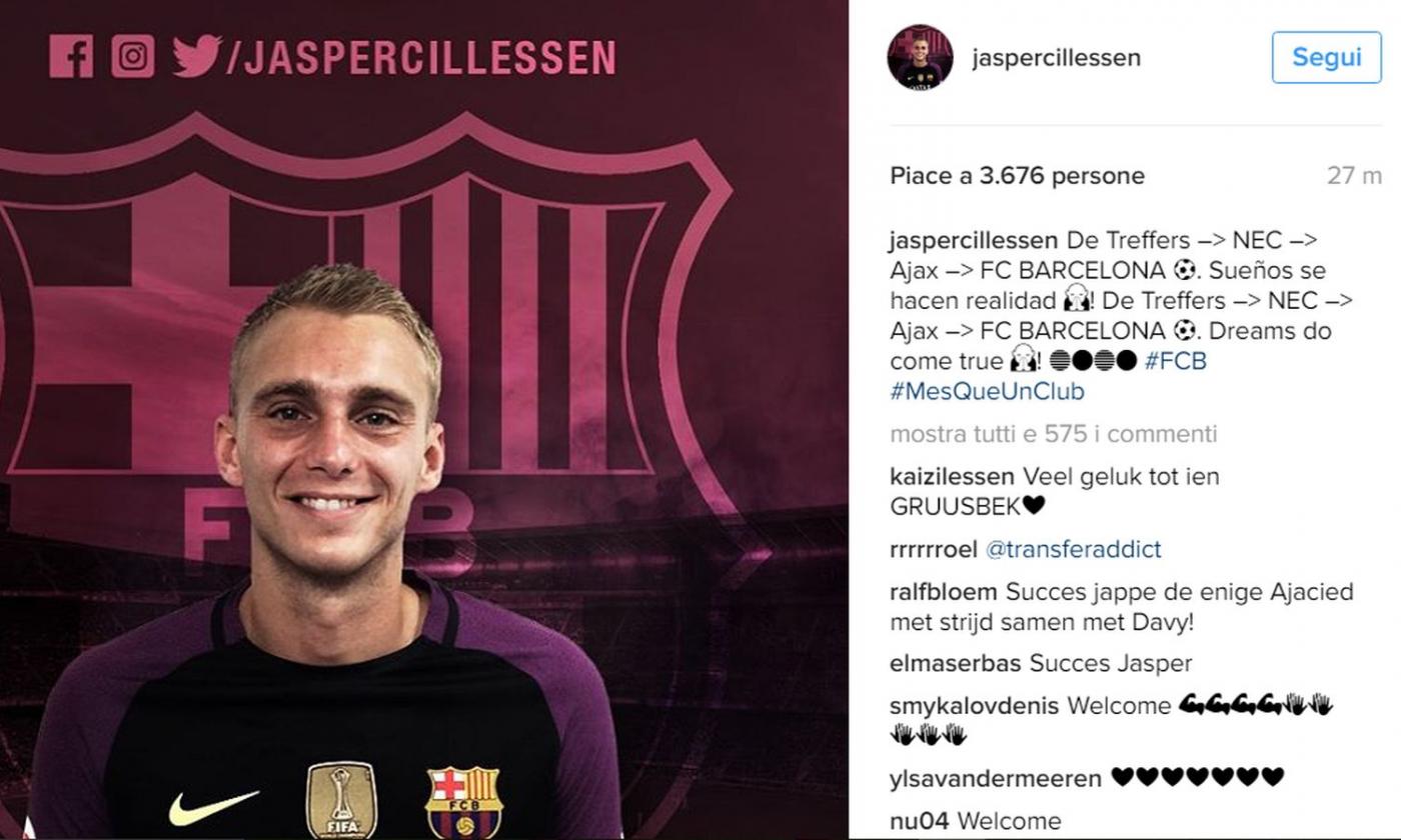 Barcellona, Cillessen eredita la maglia numero 13 di Bravo