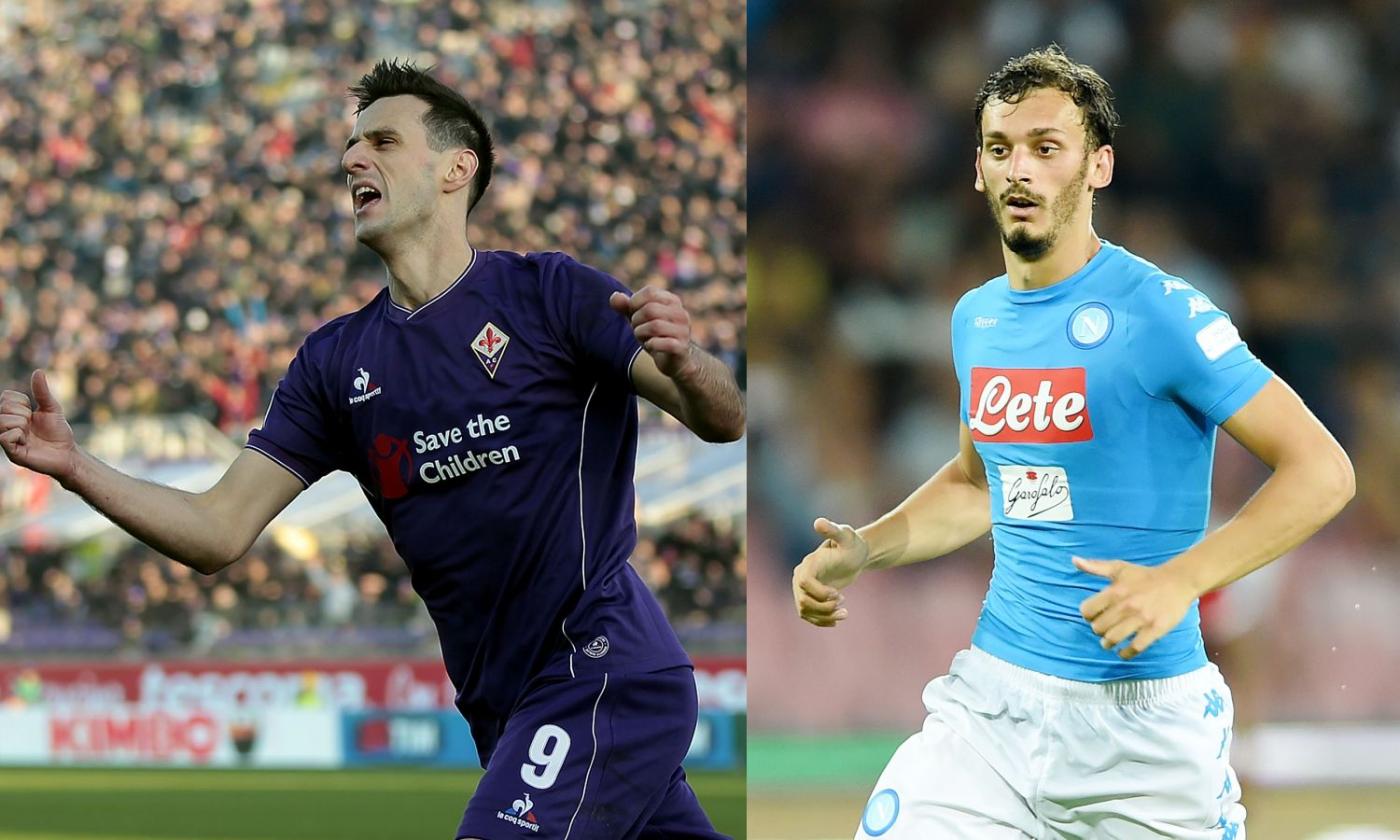 Napoli e Fiorentina a colloquio: scambio Kalinic-Gabbiadini