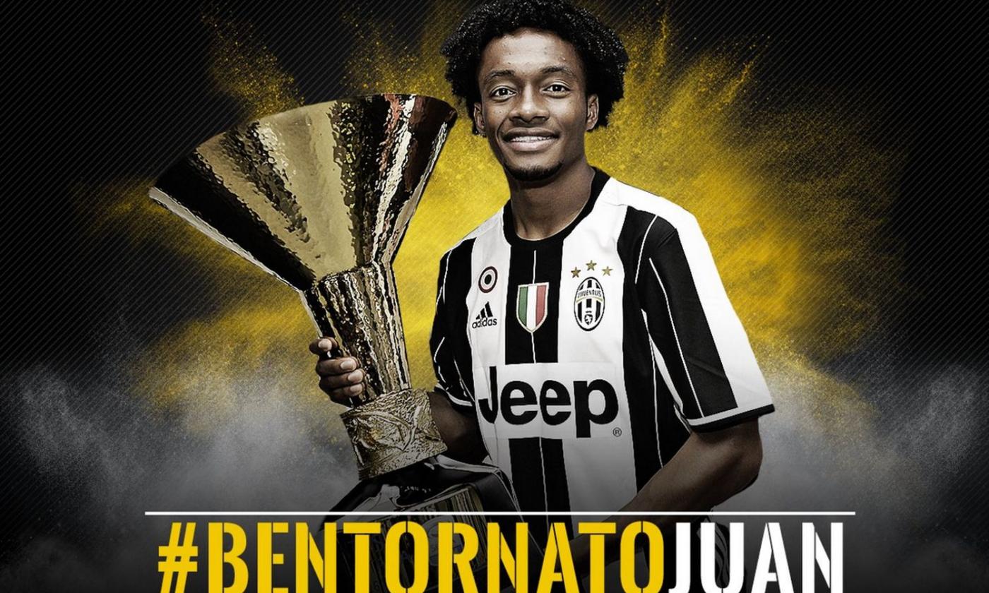 JUVE, CUADRADO E' UFFICIALE