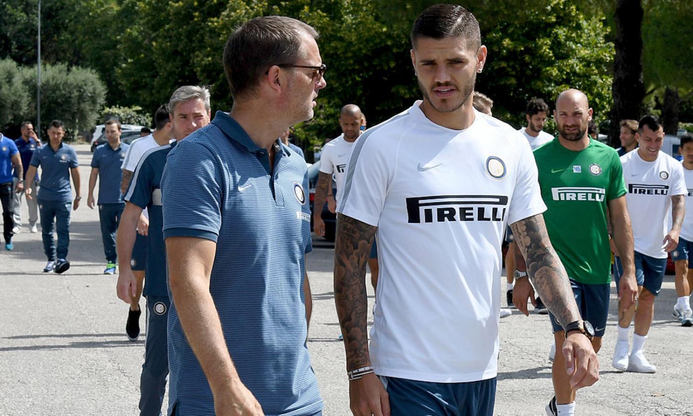 Inter, De Boer and Icardi talk to media ahead of Europa League debut