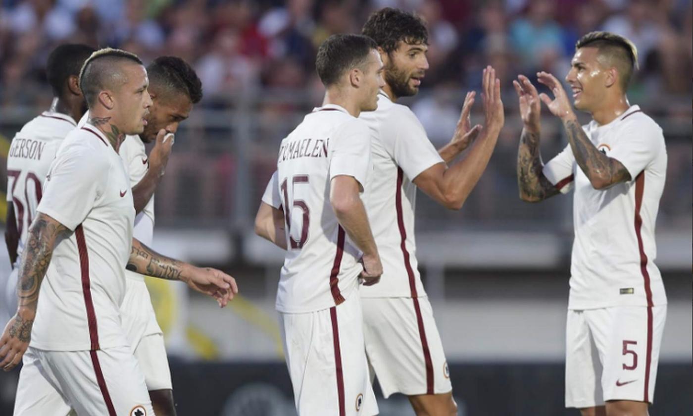 Roma: 1-0 al Latina nell'ultimo test pre-Champions, decide Fazio