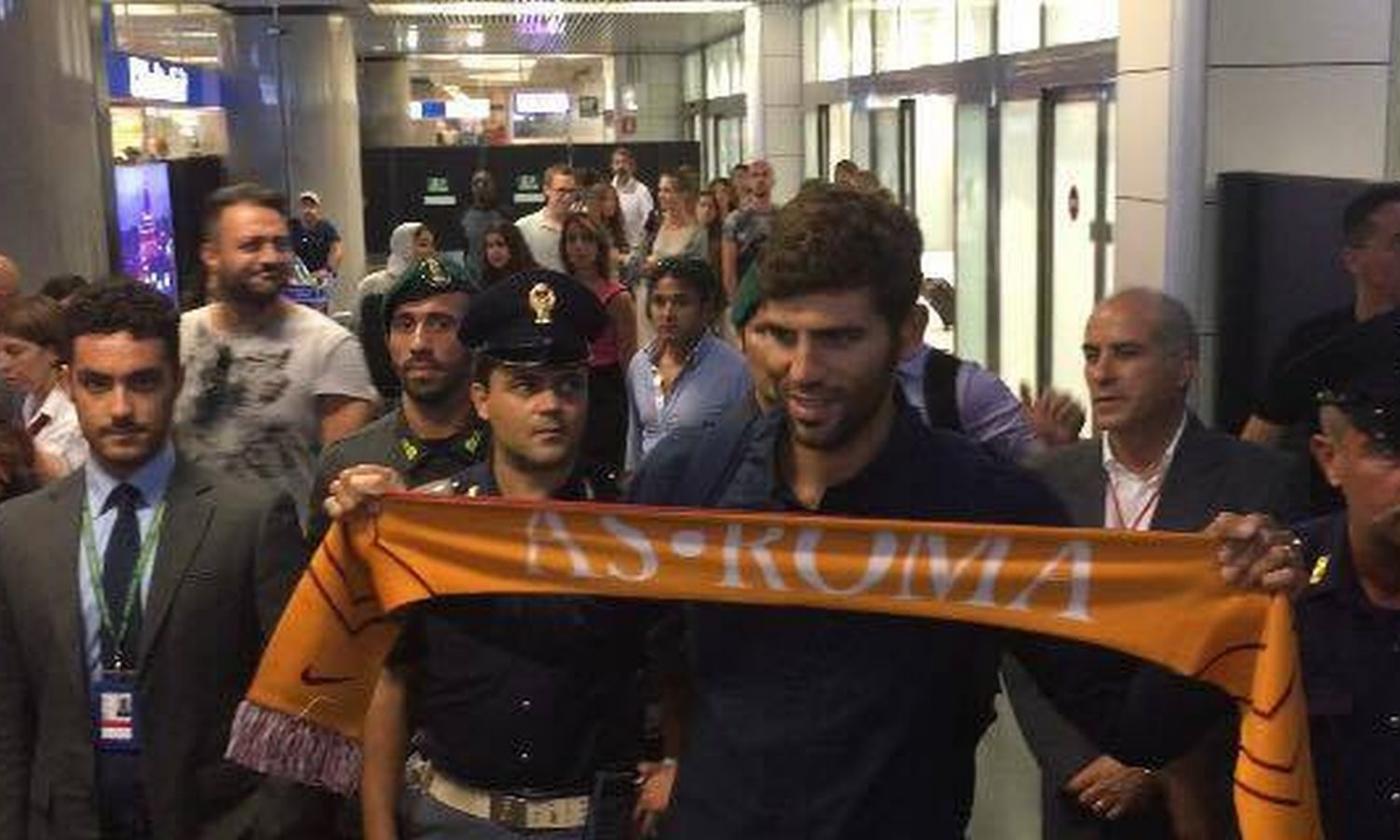 Former Spurs centre-back Fazio holds first press conference as Roma player