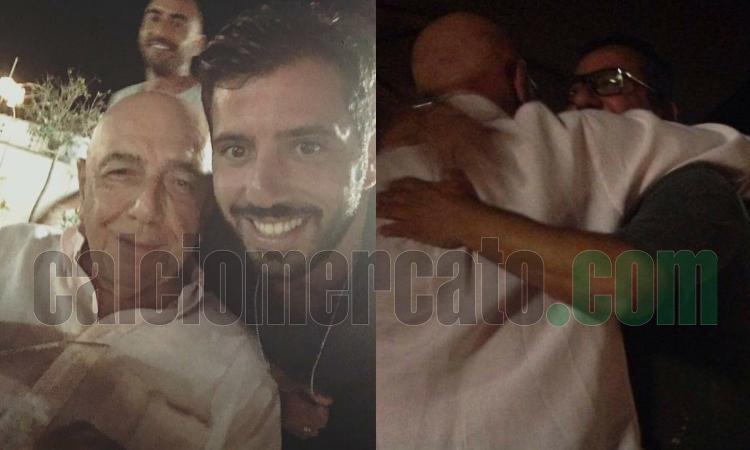 Milan, meeting Galliani-Raiola in Ibiza