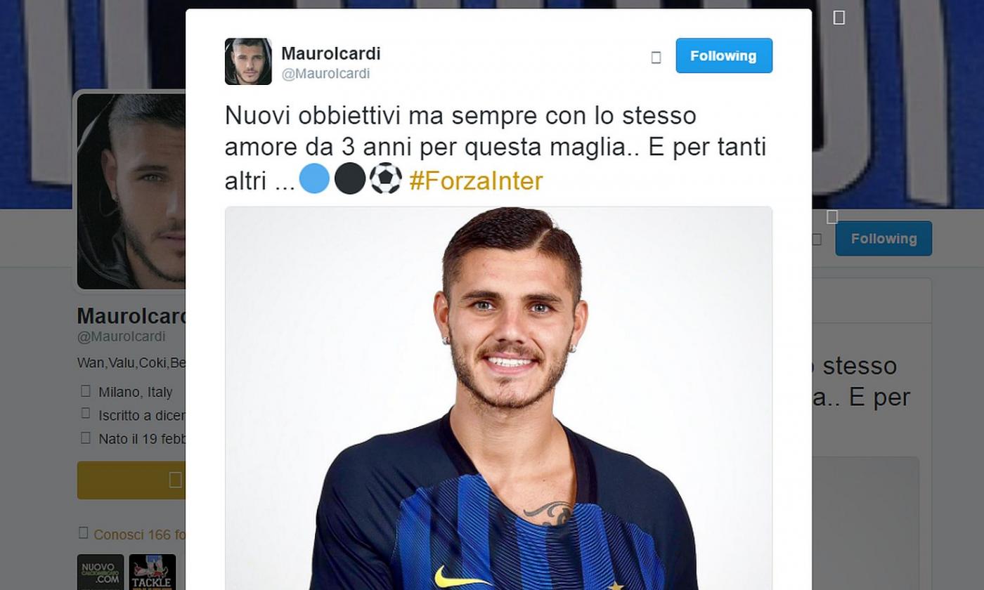 FOTO Inter, Icardi annuncia il rinnovo: 'Qui per tanti altri anni'. I dettagli 