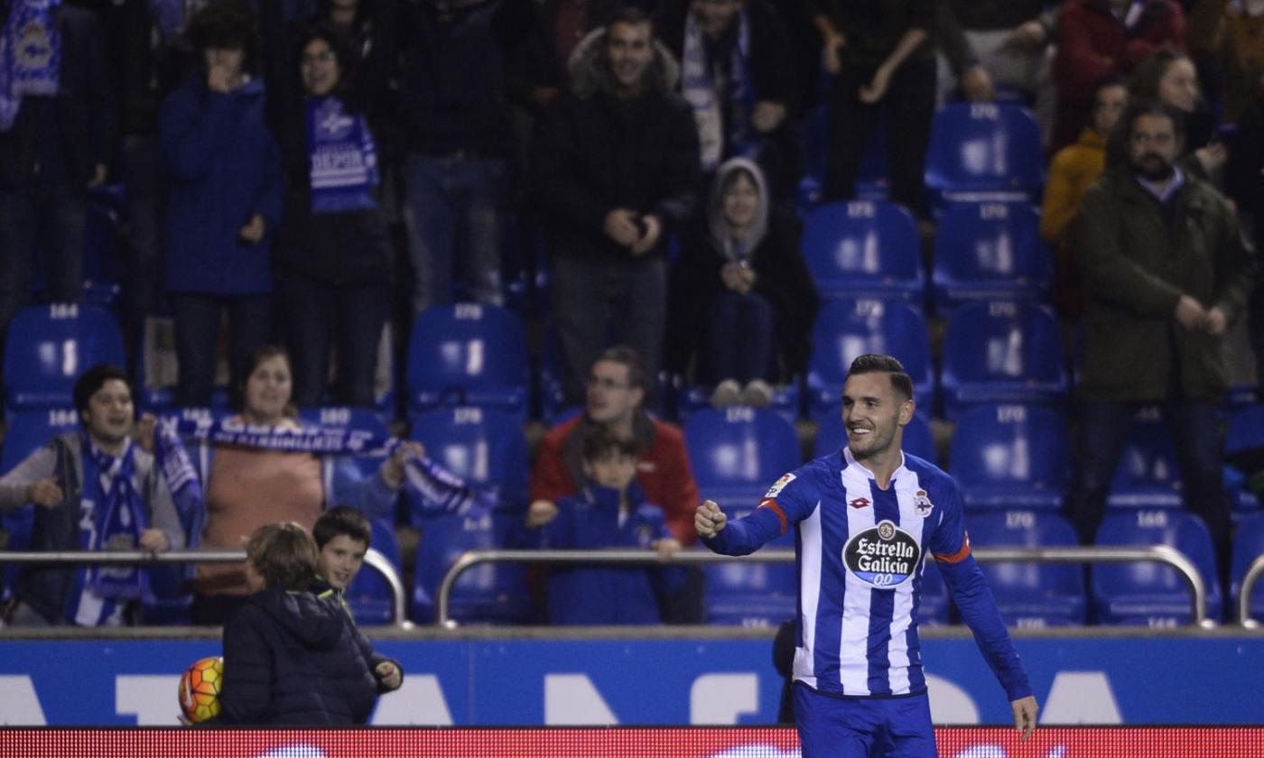 Liga: pari tra Malaga e Osasuna, Lucas Perez regala i tre punti al Deportivo