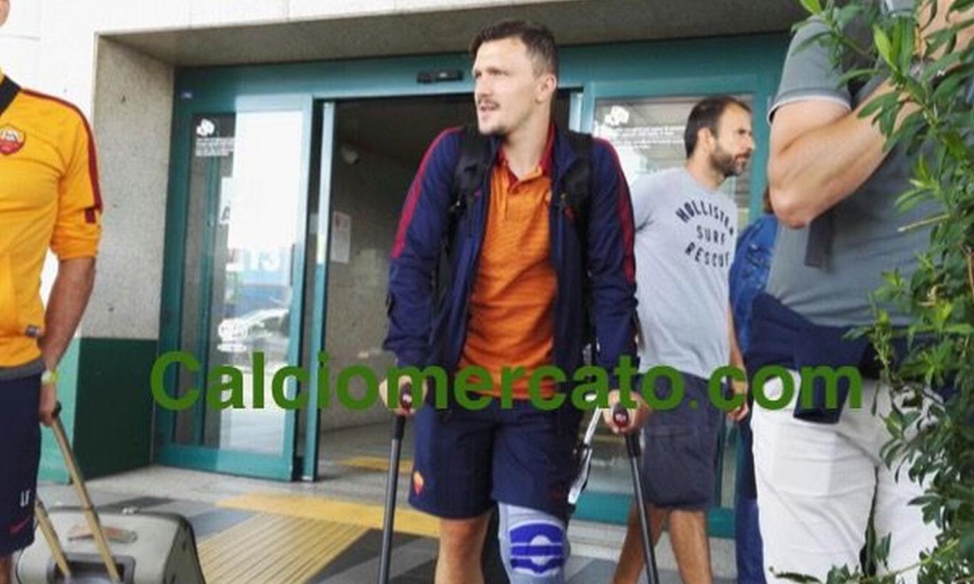 Roma: Mario Rui in the capital, operation on Thursday