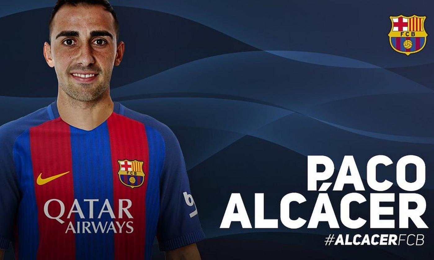 Barcellona, UFFICIALE: preso Paco Alcacer. Munir va al Valencia