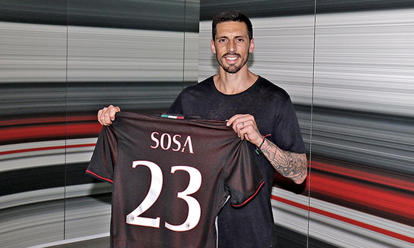 Milan, Sosa a disposizione per il Napoli