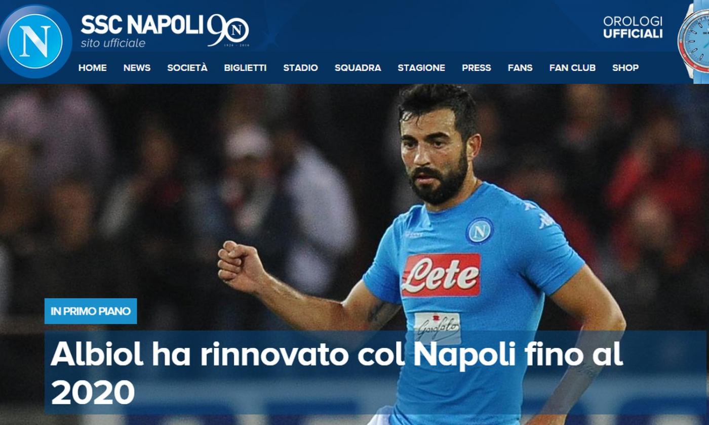 Napoli, UFFICIALE: rinnova Albiol. De Laurentiis, frecciatina a Sarri