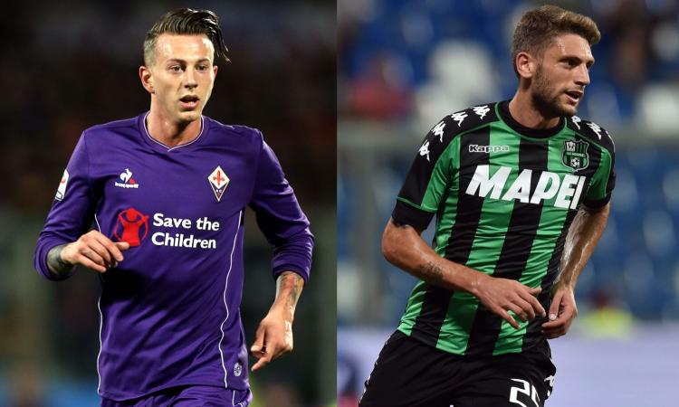 Inter, Suning vuole il colpo made in Italy: Berardi o Bernardeschi