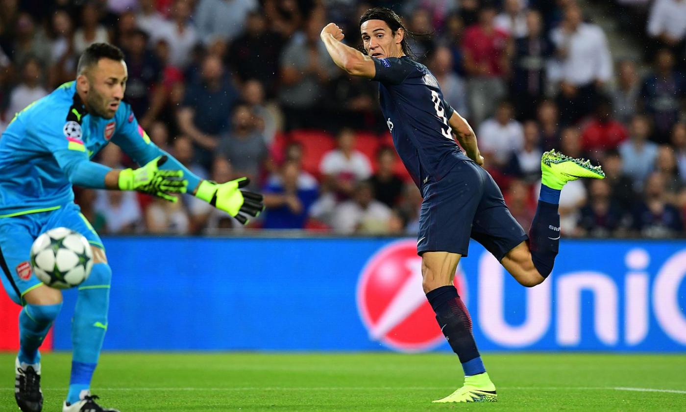 VIDEO Cavani dopo l'1-1 con l'Arsenal: 'Mie responsabilità...'