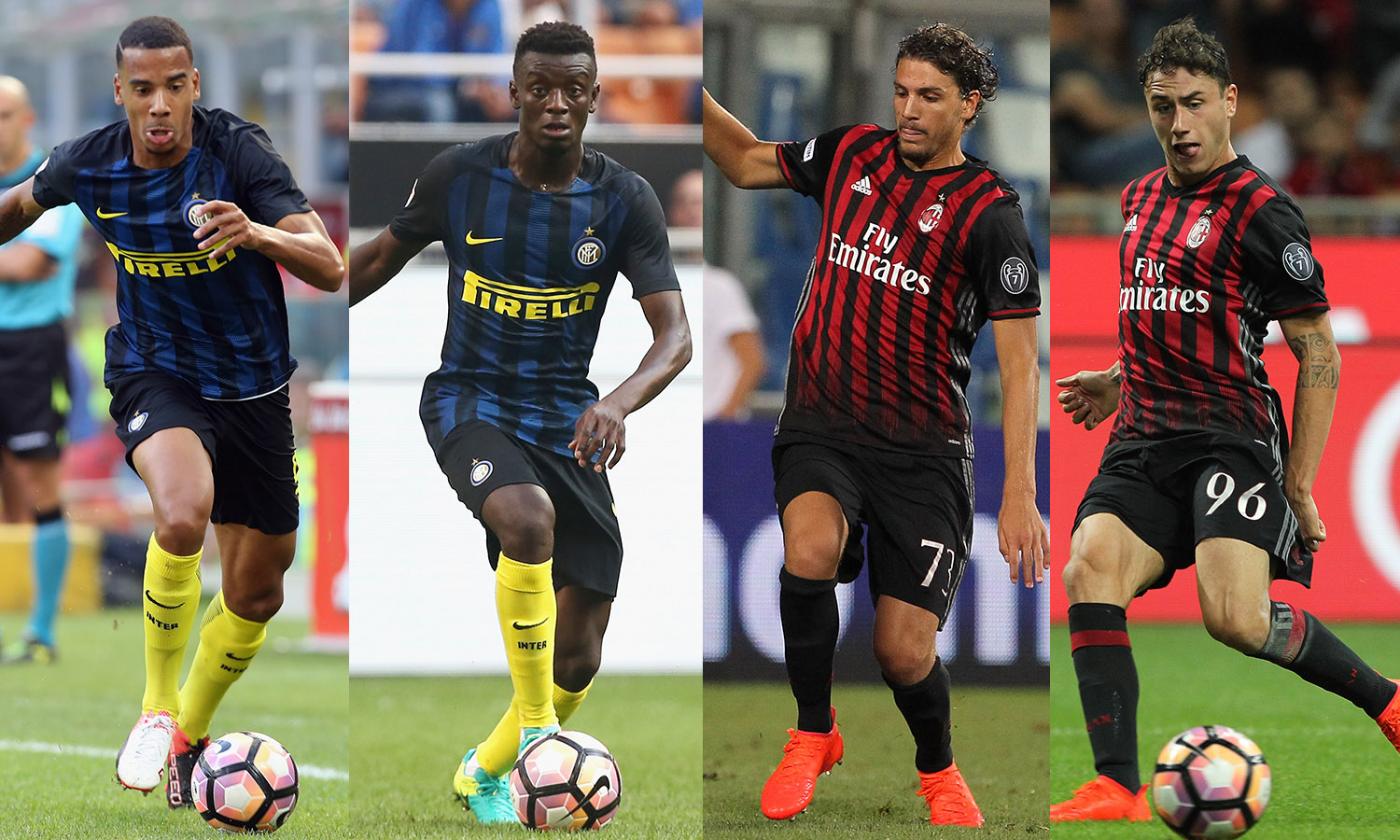 Inter e Milan, l'altro derby: Miangue e Gnoukouri contro Locatelli e Calabria