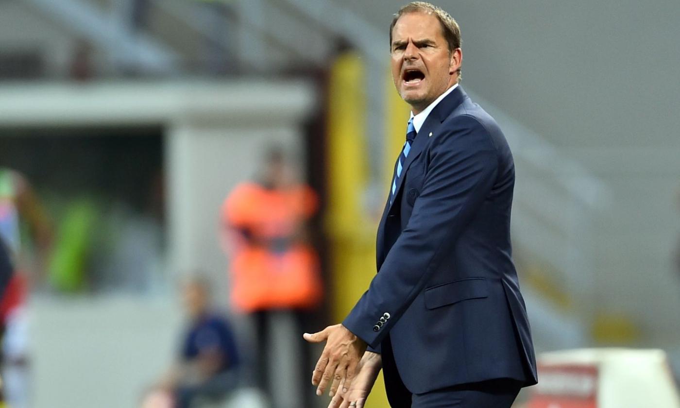 Inter, de Boer: 'L'Hapoel si difende a 5, ricorda la Juve...'