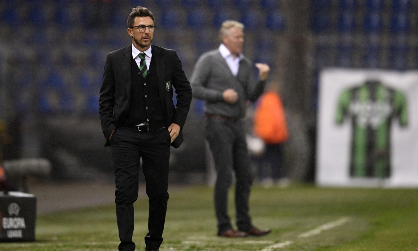 Sassuolo, Di Francesco: 'Milan? Ho sempre pensato di restare'