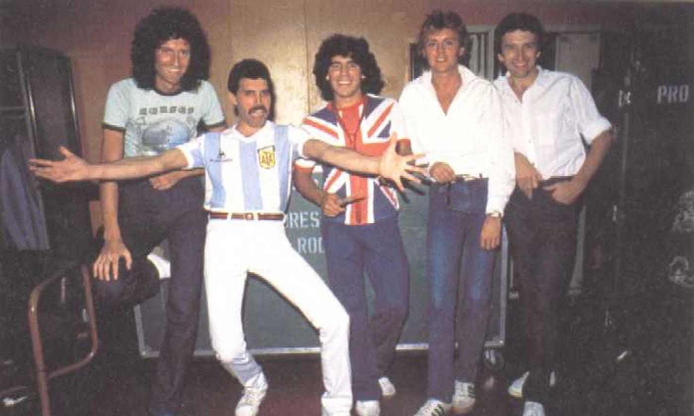 Buon compleanno Freddie, numero 10 della musica: quell'incontro con Diego..