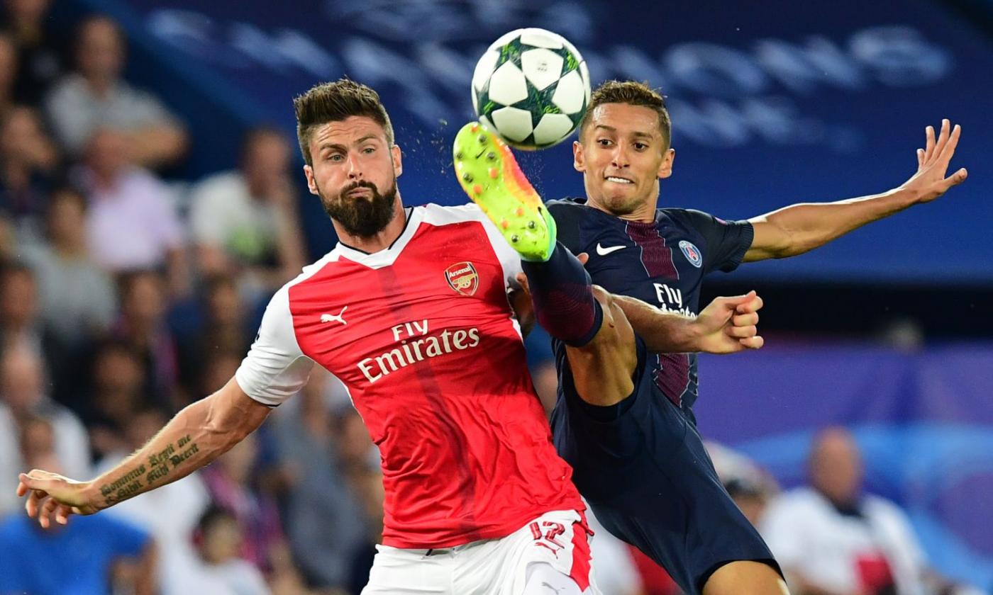 Milan e Napoli su Giroud