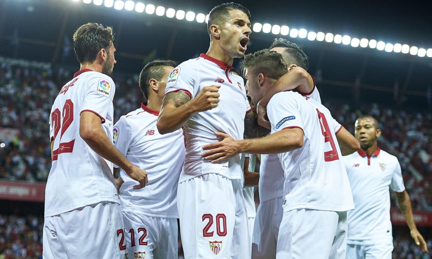 Siviglia allo Juventus Stadium con la terza maglia