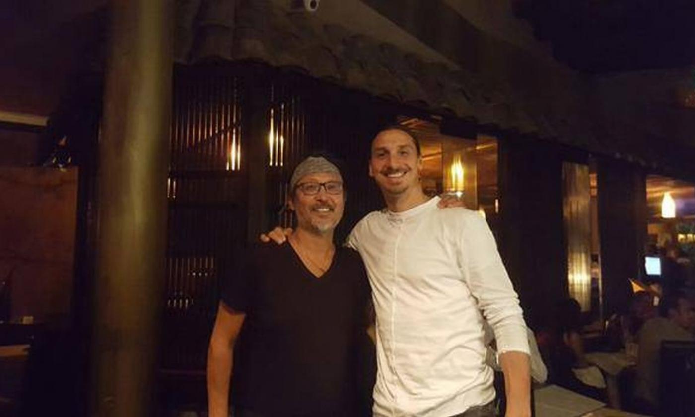 FOTO Ibra è a Milano: ecco perché