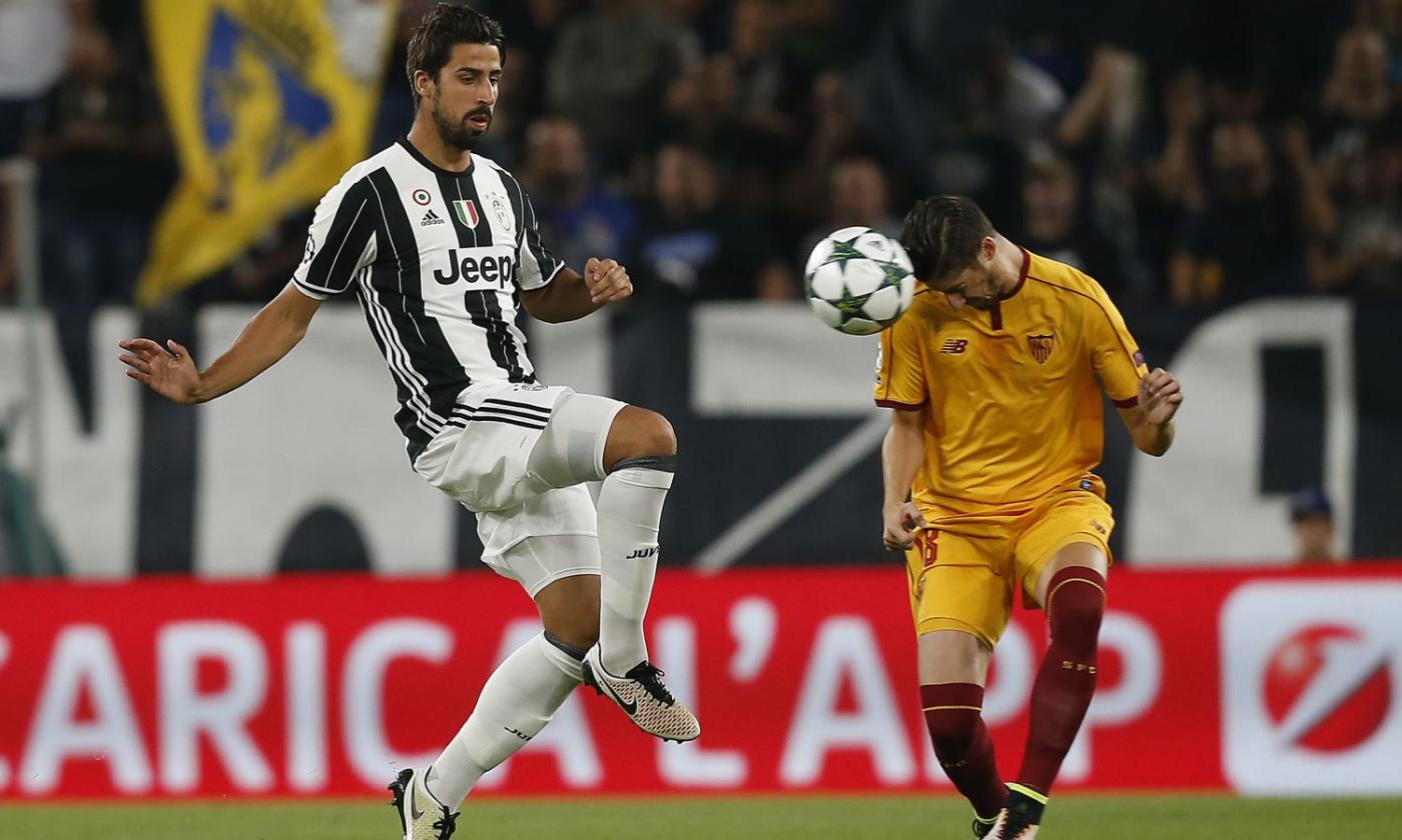 Juve: contro l'Inter prima sconfitta con Khedira in campo