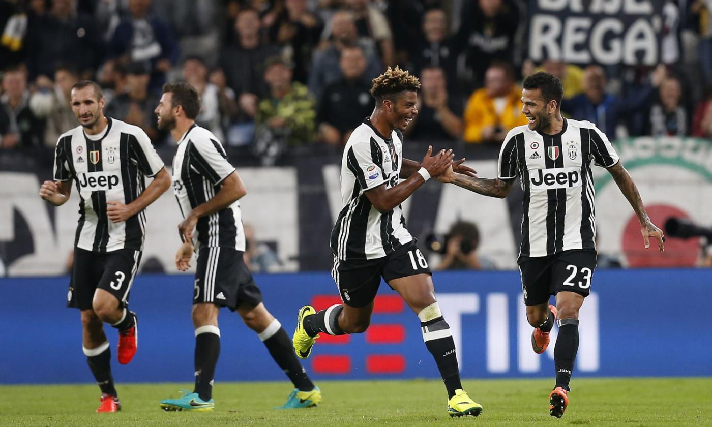 Riecco la Juve: 4-0 al Cagliari, è prima