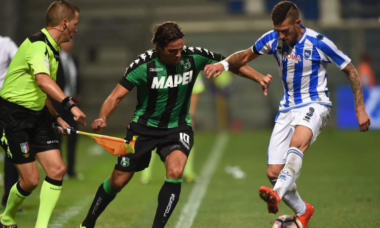 Sassuolo, Matri: 'Aquilani giocatore importante, ci può dare una grande mano'