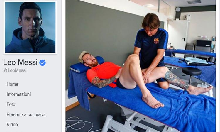Messi rassicura i tifosi sull'infortunio: 'Nulla di preoccupante' FOTO