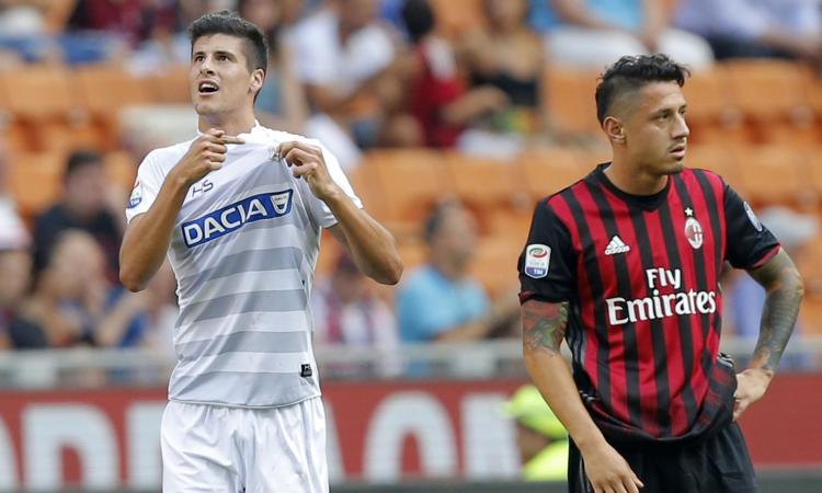 Udinese, tegola Perica: infortunio alla caviglia, c'è l'interessamento dei legamenti