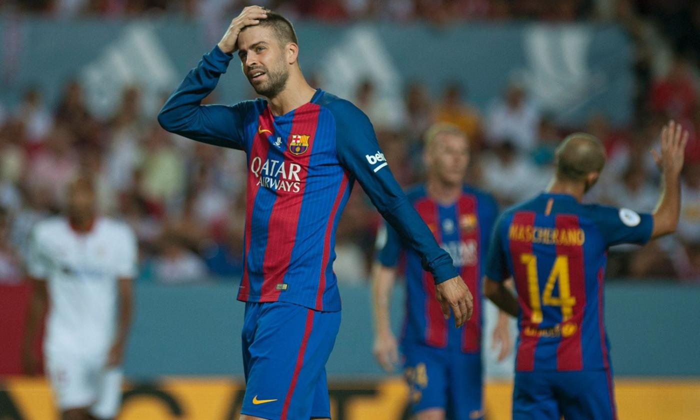 Pique & Ramos continue their war of words ahead of El Clasico