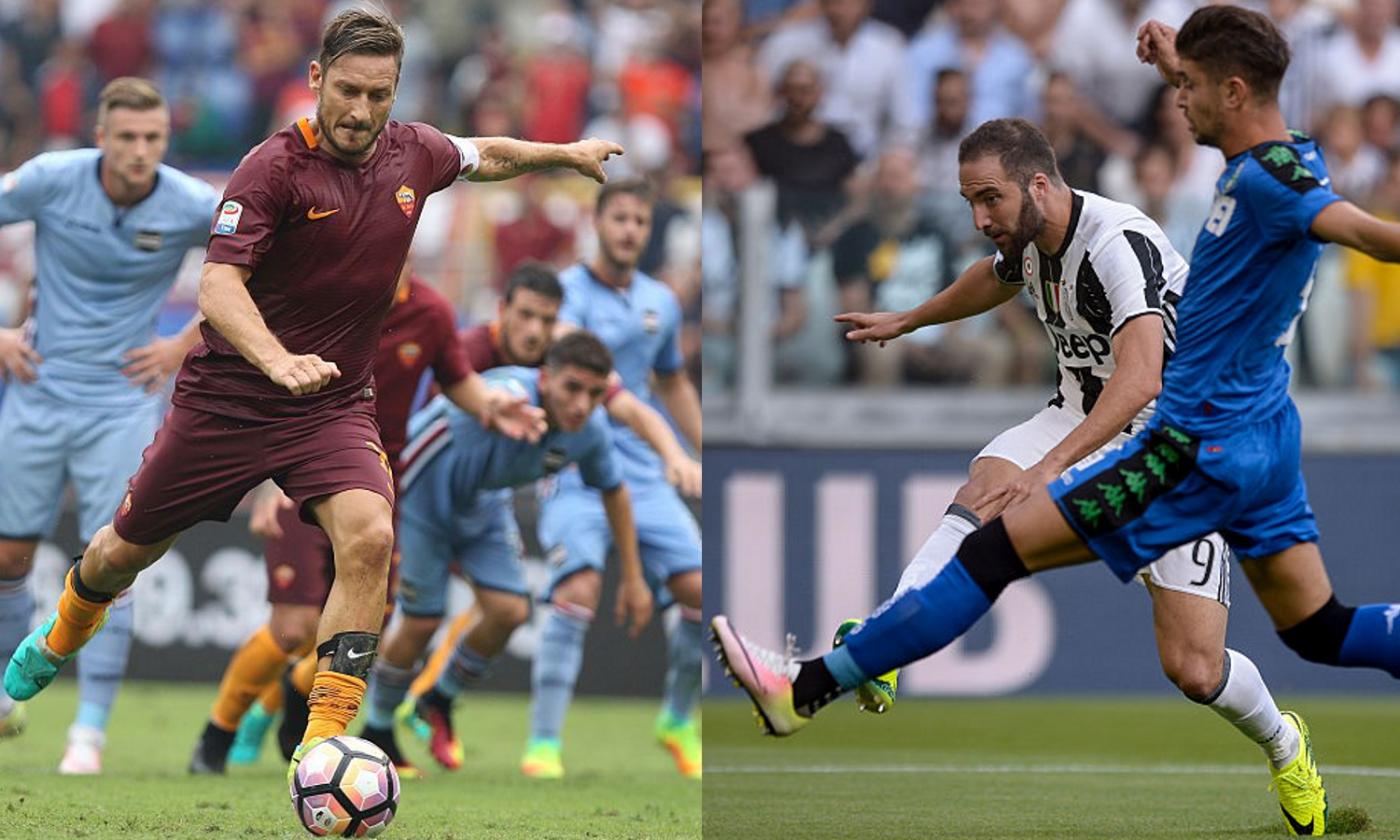 Fantacalcio, i voti: Totti e Higuain i re