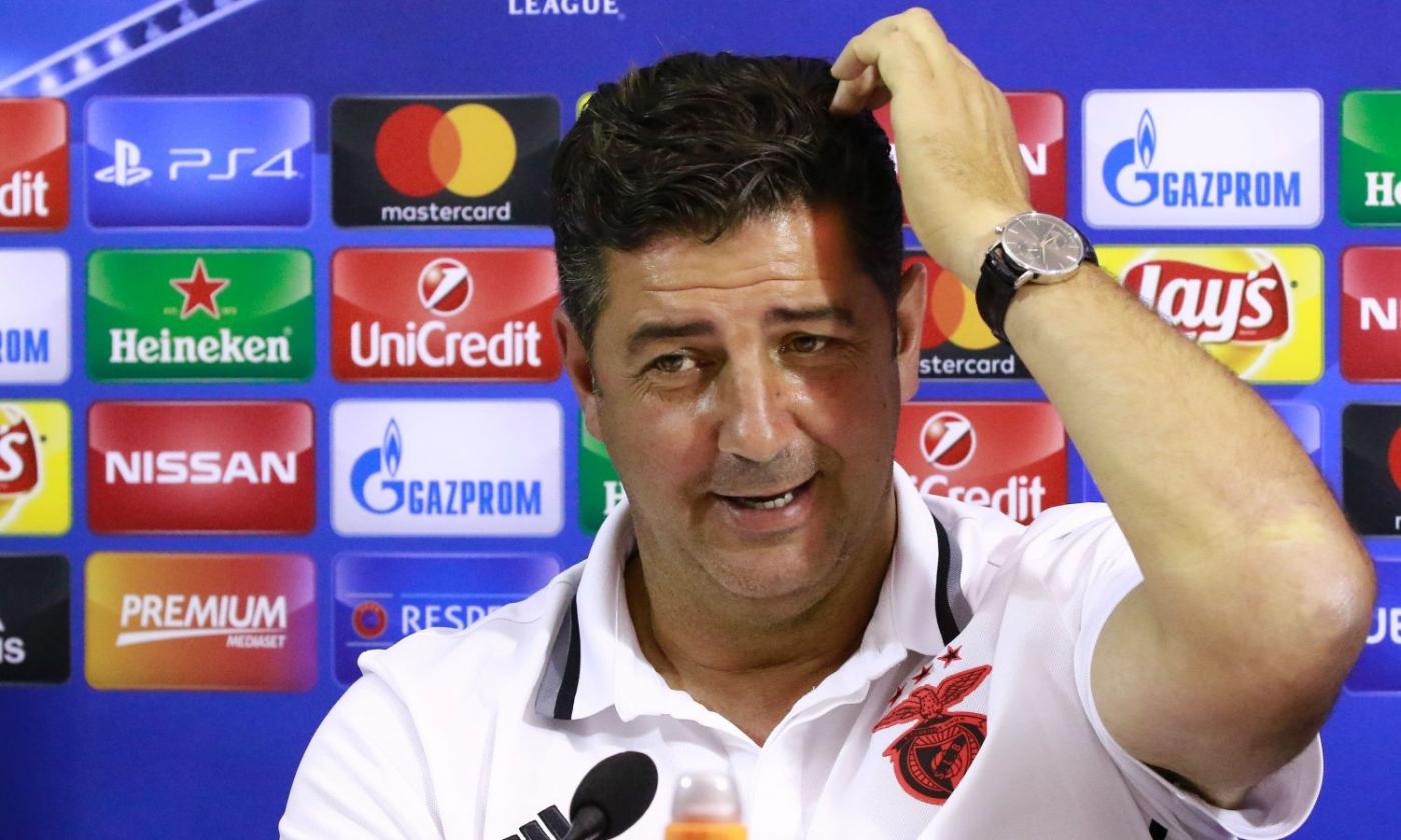 Benfica, Rui Vitoria: 'Non c'è più niente da fare, le cose non sono andate come ci aspettavamo'