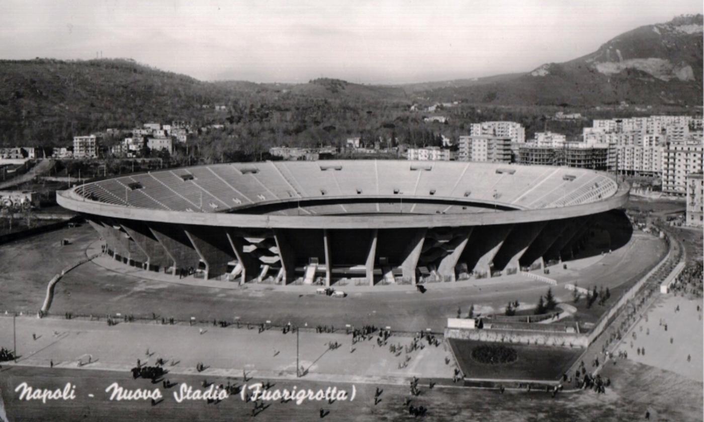 San Paolo semivuoto per Napoli-Roma