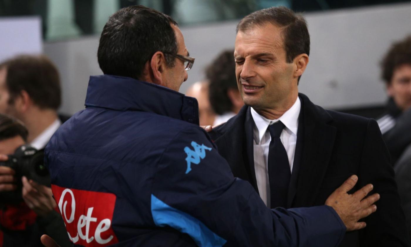 Napoli-Juve, l'ex presidente: 'Cacciai Allegri, tifo Sarri'