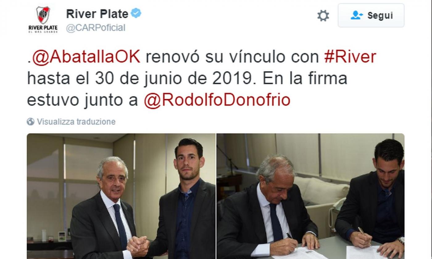 River Plate, UFFICIALE: rinnova il portiere classe '96 Batalla